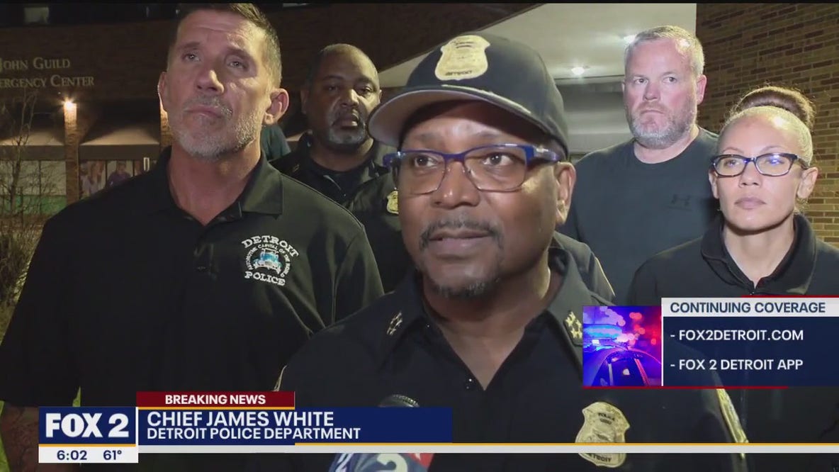 Detroit Police Officer shot, 3 suspects wanted